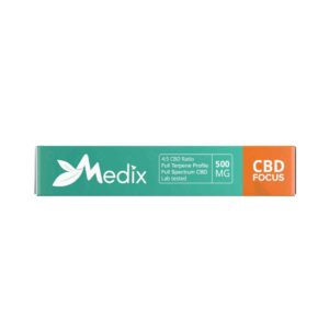 Medix 500mg CBD Vape Oil Focus